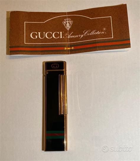 Accendino gucci vintage anni 80 originale in vendita in Sports e .